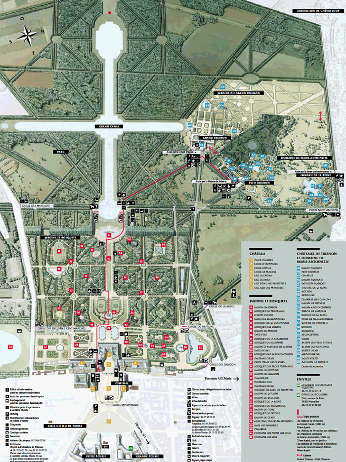 map Versailles